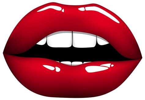Red Lips PNG Clipart Best WEB Clipart | Pop art lips, Lipstick art ...