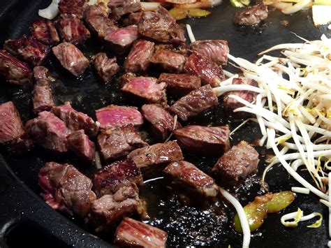 Thibeault's Table: My Attempt at a Teppanyaki Steak House - Steak Dinner