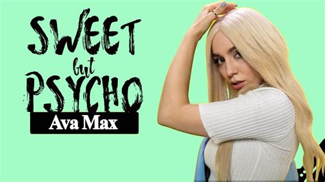 Ava Max - Sweet but Psycho [Lyric] - YouTube