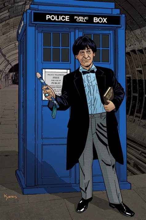 2nd Doctor & TARDIS – The Art of Kelly Yates