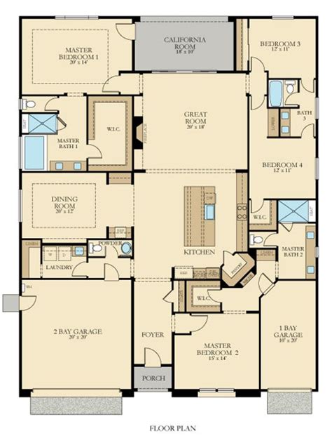 39 best Lennar Floorplans: Single Story images on Pinterest | Floor ...