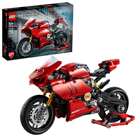 LEGO Technic Ducati Panigale V4 R 42107 Motorcycle Toy Building Toy ...