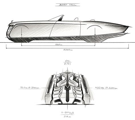 Design Sketches and Build Shots of Rolls-Royce's Latest Boat Tail - Core77