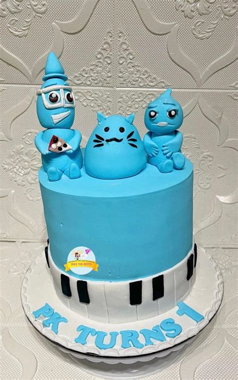 Blue Cake - Merciful Cakes