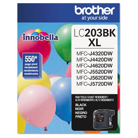 Brother LC203 Innobella High-Yield Single Ink Cartridge in 2021 | Printer ink cartridges, Ink ...