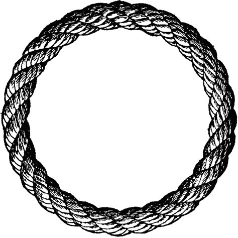 Rope Circle Vector - ClipArt Best