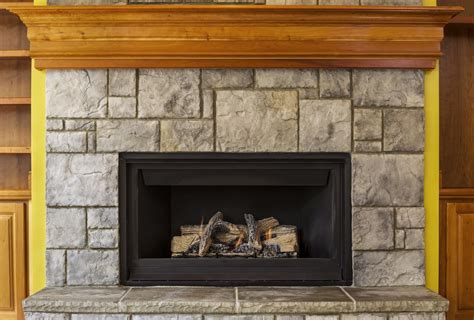 Gas Logs Fireplace Installation, Gas Fire Log Placement