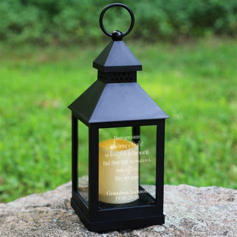 Your Light Remains Personalized Memorial Lanterns | Bereavement Gifts