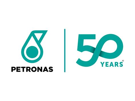 Petronas 50 Years Logo PNG vector in SVG, PDF, AI, CDR format