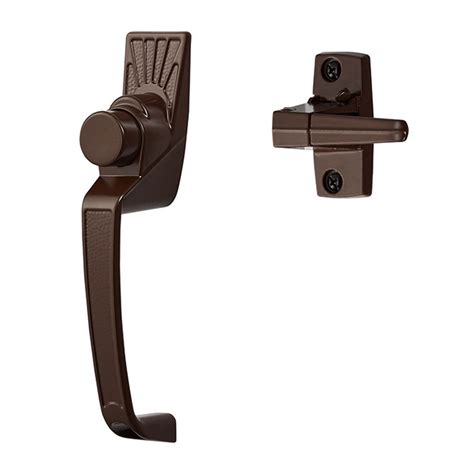 IDEAL SECURITY Screen Door Latch Set - Brown SK910B | Réno-Dépôt