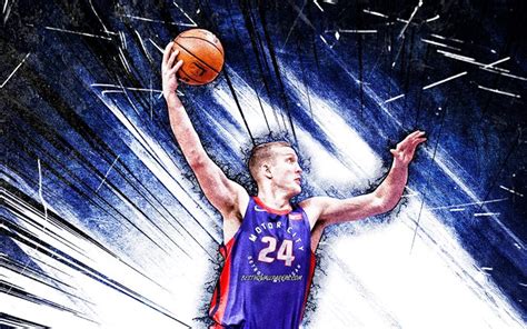 Download wallpapers 4k, Mason Plumlee, grunge art, Detroit Pistons, NBA ...