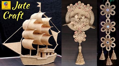 Best collection of Jute craft idea | DIY Home decorating idea handmade | Jute Art and craft ...