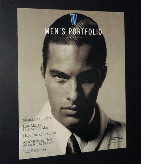 W Magazine September 1997 plus Men's Portfolio Fall Fashion 1997 ...