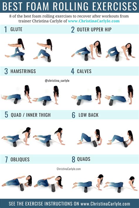 Foam Rolling Exercises and Benefits that feel Downright Delicious ...