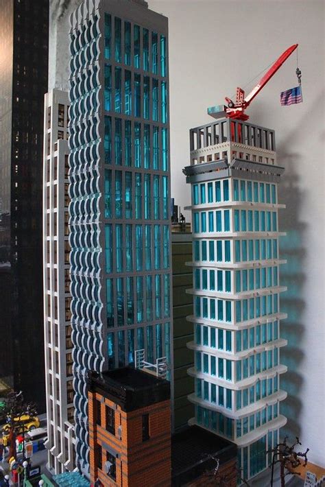 The Cloud | Lego skyscraper, Lego design, Lego display