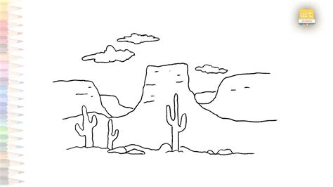 Plateau Landform drawing | Easy outline sketches | How to draw Plateau step by step | #artjanag ...