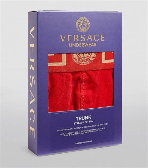 Versace Logo-Trim Trunks | Harrods US