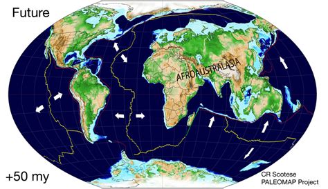 (PDF) Map of Plate Tectonics 50 Million Years in the Future