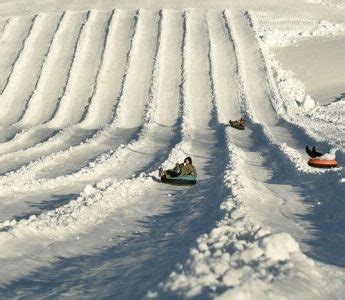 Snow Tubing in the Blue Ridge Mountains