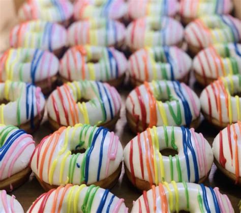 15 Rainbow Donuts to Brighten Up Your Morning - Let's Eat Cake