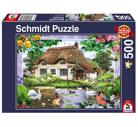 Schmidt Romantic Country House Puzzle 500pcs - Puzzles Canada