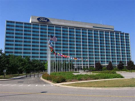 Ford Motor Company World Headquarters | Dearborn michigan, Ford motor company, Ford motor