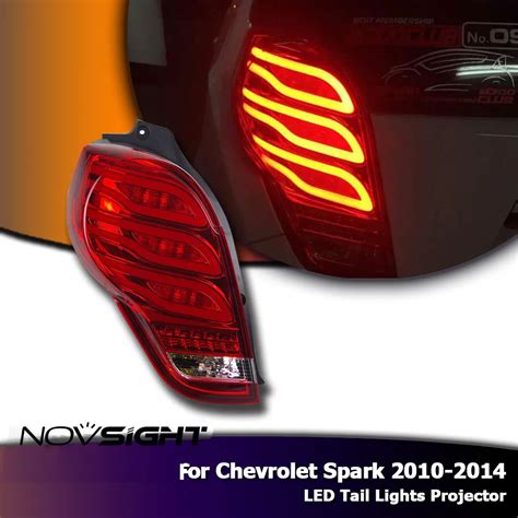 NOVSIGHT 6000K Car Styling Stop Tail Light Projector Headlight DRL Fog Light Fit For Chevrolet ...