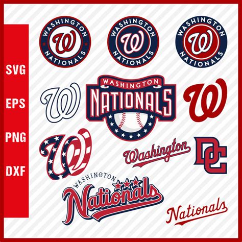 Washington Nationals SVG Files - Nationals Logo SVG - Washin - Inspire ...