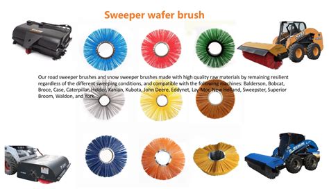 Steel Wire Road Sweeper Brushes For Tractor Mounted Cleaning