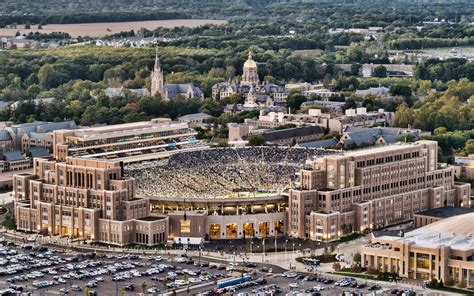 Notre Dame Football Stadium Wallpaper