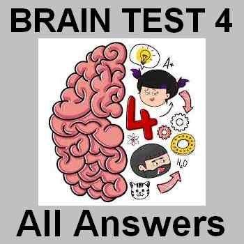 BRAIN TEST 4 Answers All Level And Solutions[In One Page] - Puzzle4U ...