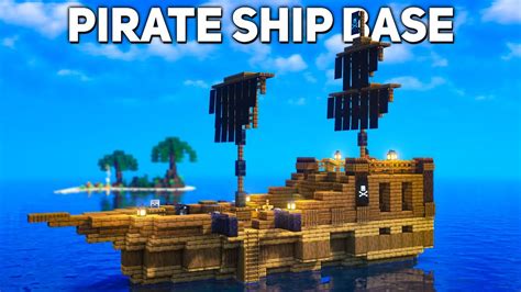 Minecraft How To Build A Pirate Ship