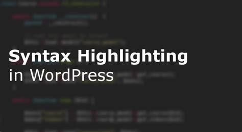 syntax-highlighting-wp