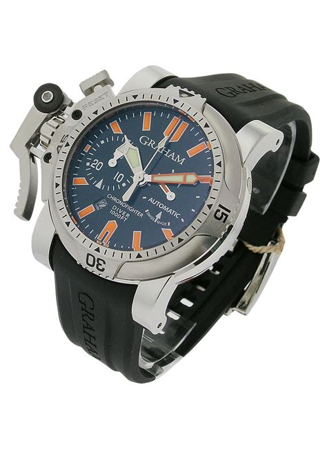 2OVES.B02B.K10B Graham Chronofighter Oversize Diver Steel | Essential ...