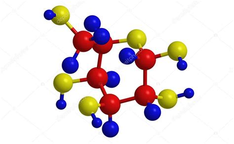 Molecular structure of saccharide galactose Stock Photo by ©Raimund14 87564616