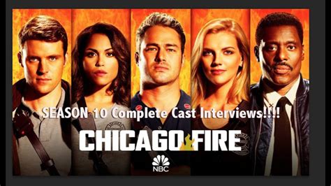 Chicago Fire - All Cast interviews - Chicago Fire: Season 10 Premiere - YouTube