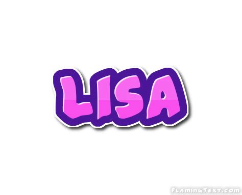 Lisa Logo | Free Name Design Tool from Flaming Text