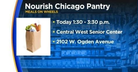 Chicago's Meals on Wheels opens new West Side food pantry - CBS Chicago