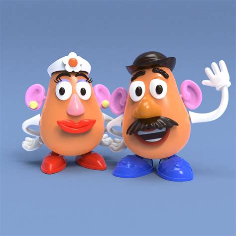 ArtStation - Mr. & Mrs. Potato Head - Toy Story