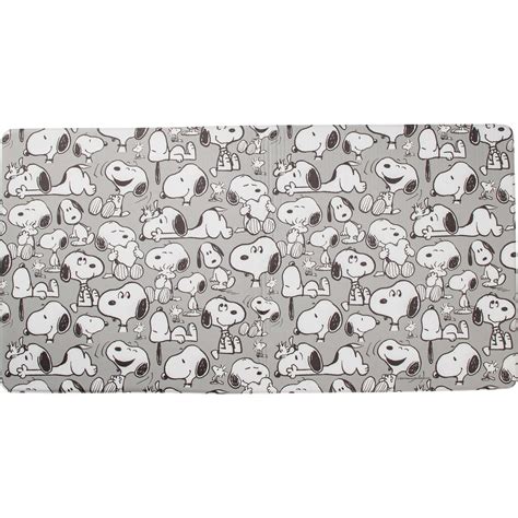 Peanuts Snoopy Anti-Fatigue Kitchen Mat - 20x39”, Grey - Save 50%