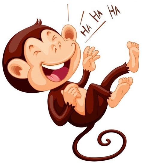 Download Little Monkey Laughing Alone for free | Vector free, Sarcastic one liners, Funny emoticons