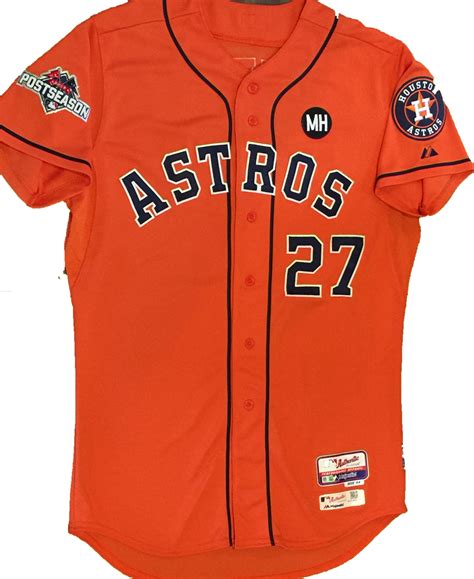 Lot Detail - 2015 Jose Altuve Postseason Game Worn Houston Astros ...