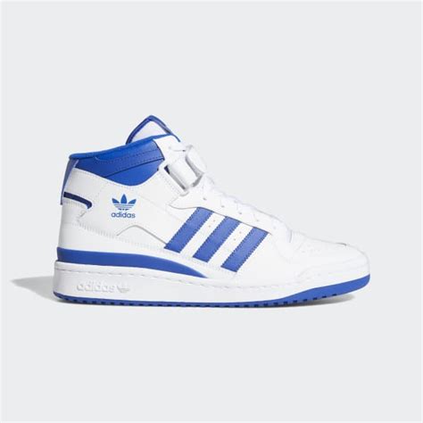 adidas Forum Mid Shoes - White | Originals | adidas US