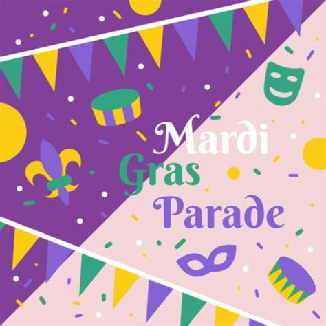 Mardi Gras Parade Vector svg eps | UIDownload