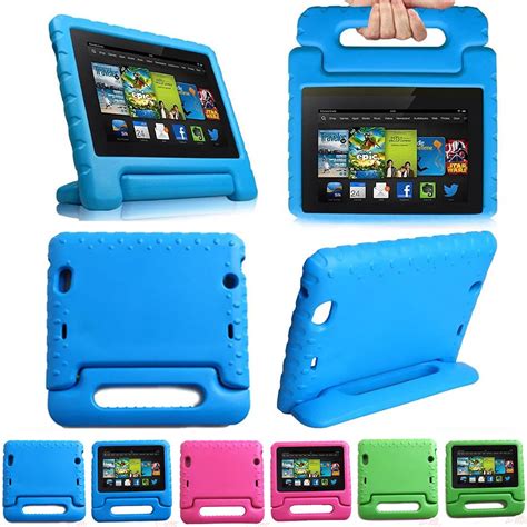 Kids Children Shockproof Case Handle Stand Cover For Amazon Kindle Fire ...