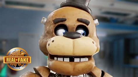 AMAZING FREDDY FAZBEAR ANIMATRONIC - real or fake? - YouTube