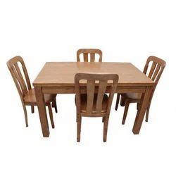 Dining Table Set - Wooden Dining Table Manufacturer from Chennai