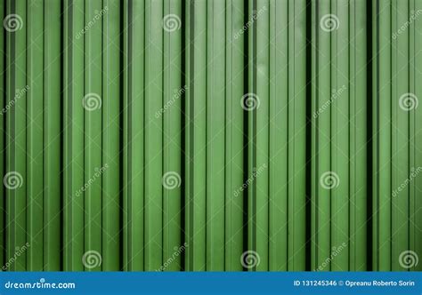 Green Corrugated Metal Sheet Stock Illustration - Illustration of abstract, industry: 131245346