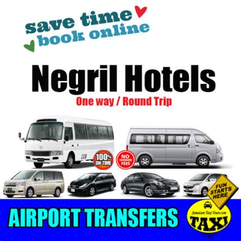 Airport Transfers To Negril Jamaica, Private - Shuttle Transportation