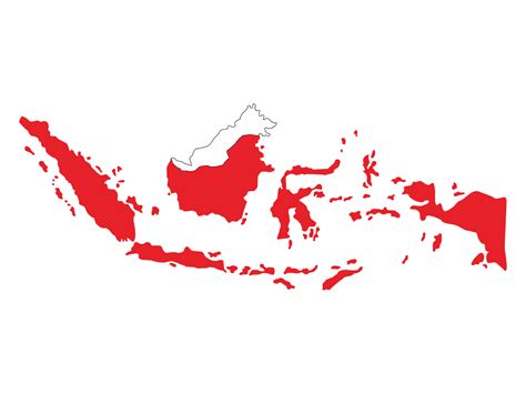 Indonesia Vector Map Peta Indonesia Vektor Png Transparent Cartoon | My ...